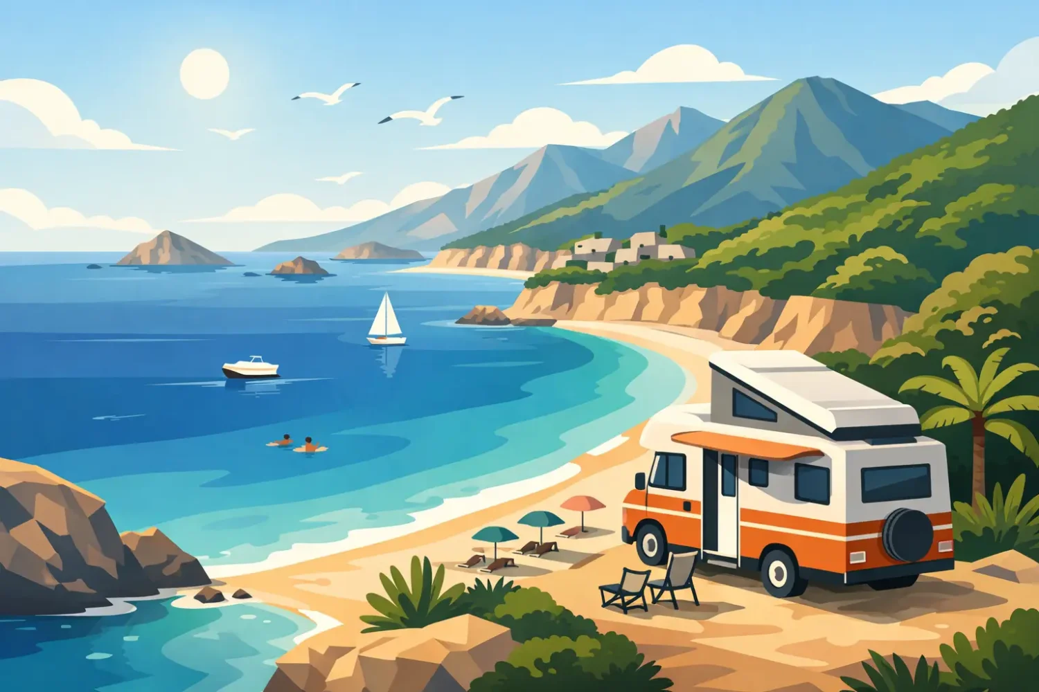8 Best Beaches for Camper Travel Albania