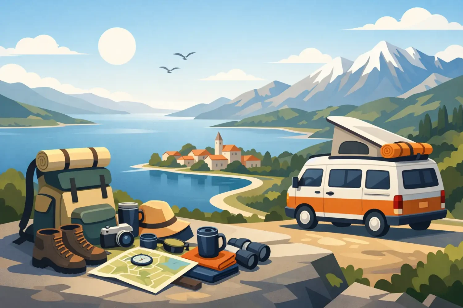 What to Pack for a Campervan Trip in Albania