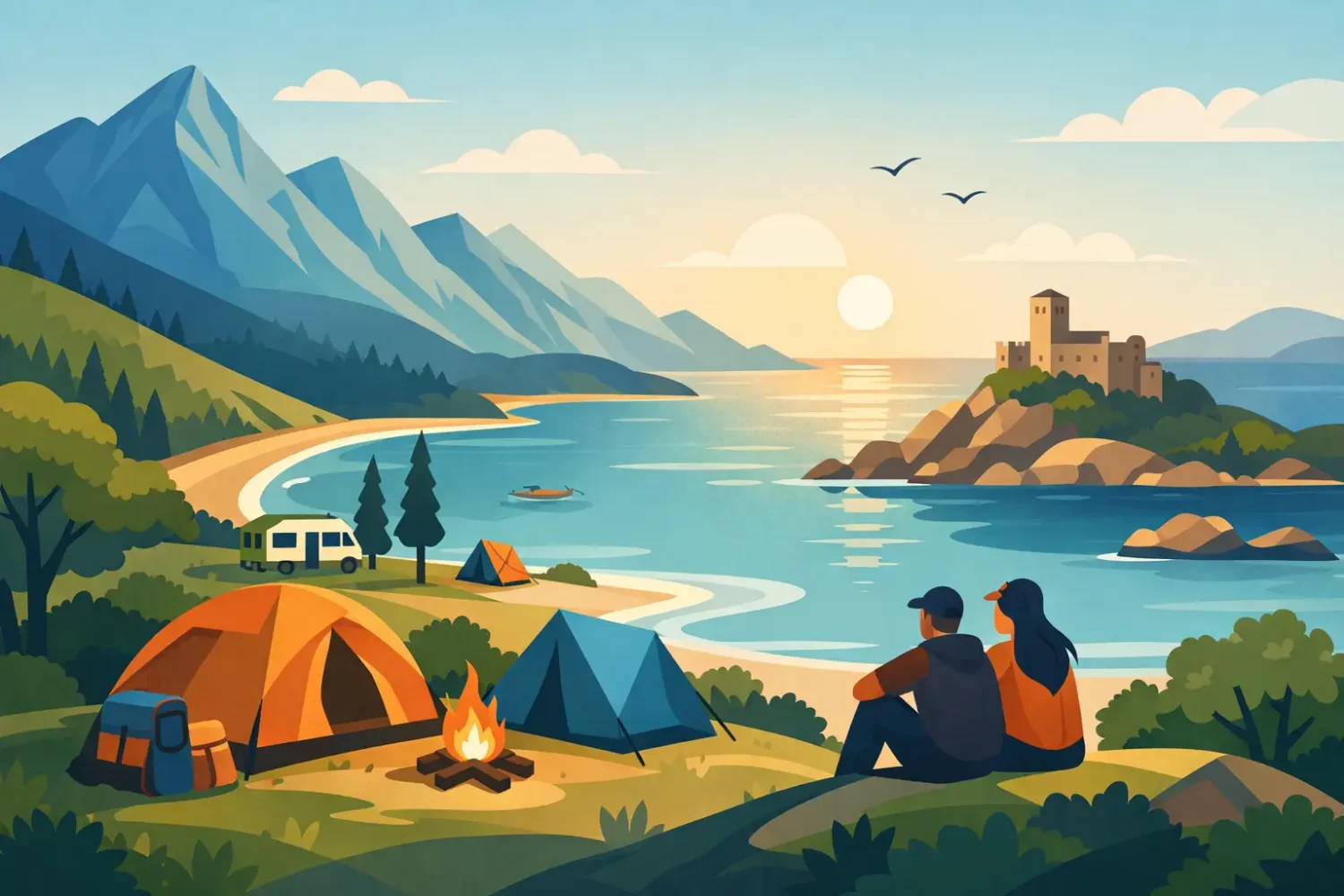 Where to Camp in Albania: Best Spots